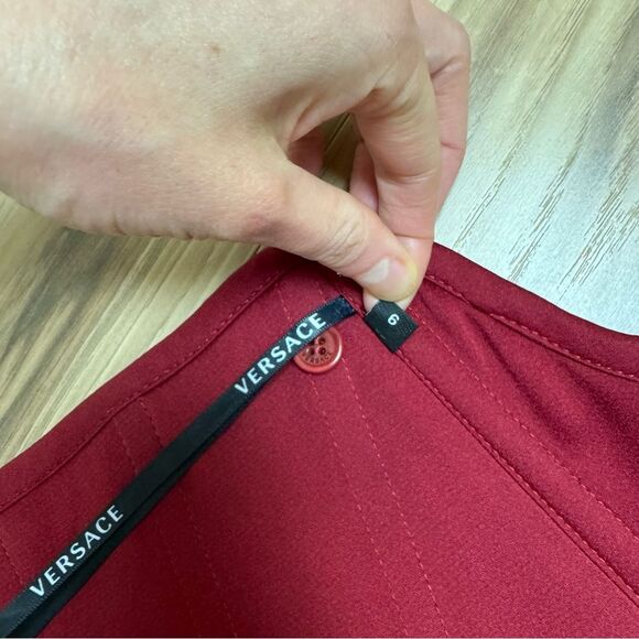 Versace Corset Top Red - Picture 13 of 15
